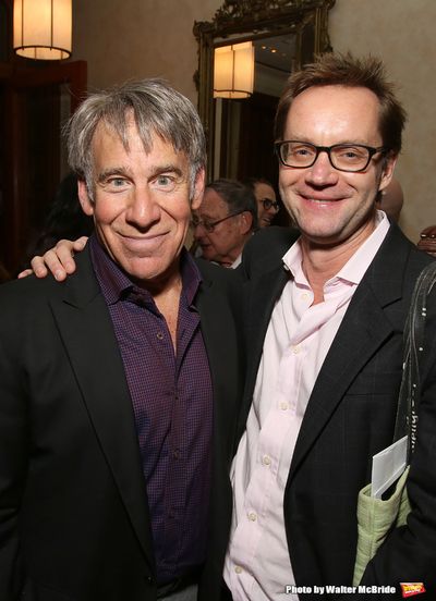 Stephen Schwartz and Michael Riedel Photo