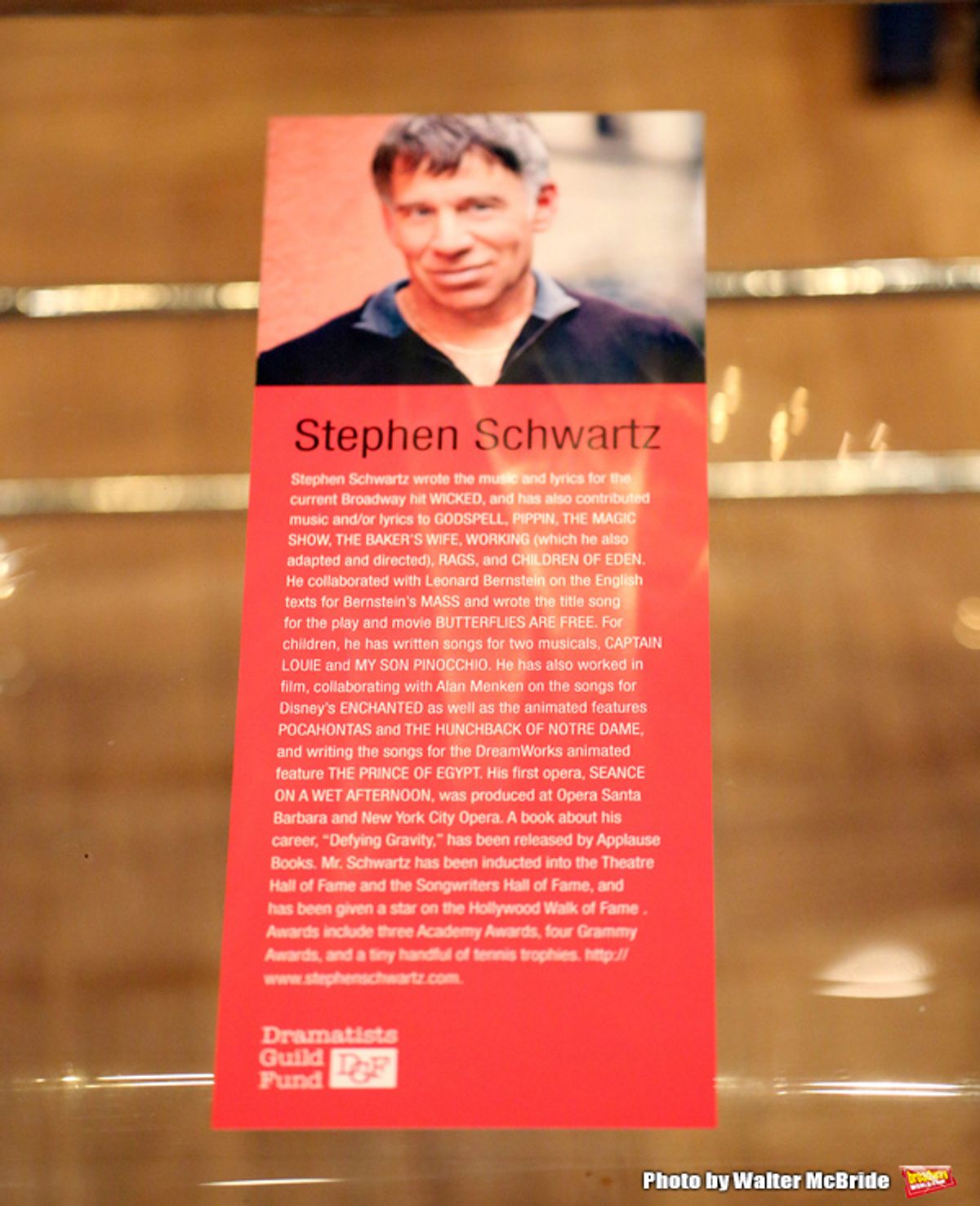 DGF Salon with Stephen Schwartz at 
