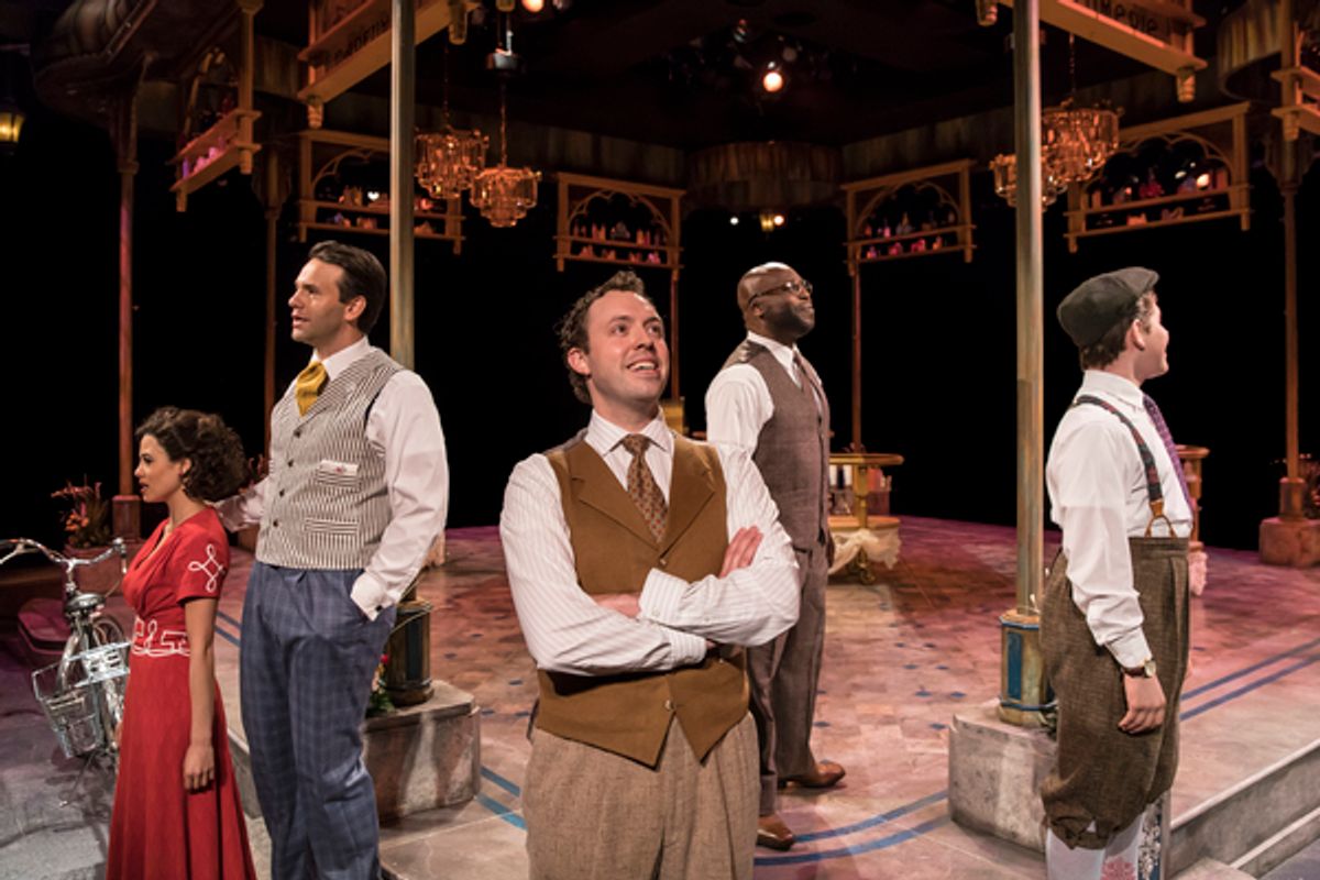 Cast of SHE LOVES ME. Photo by Liz Lauren at 