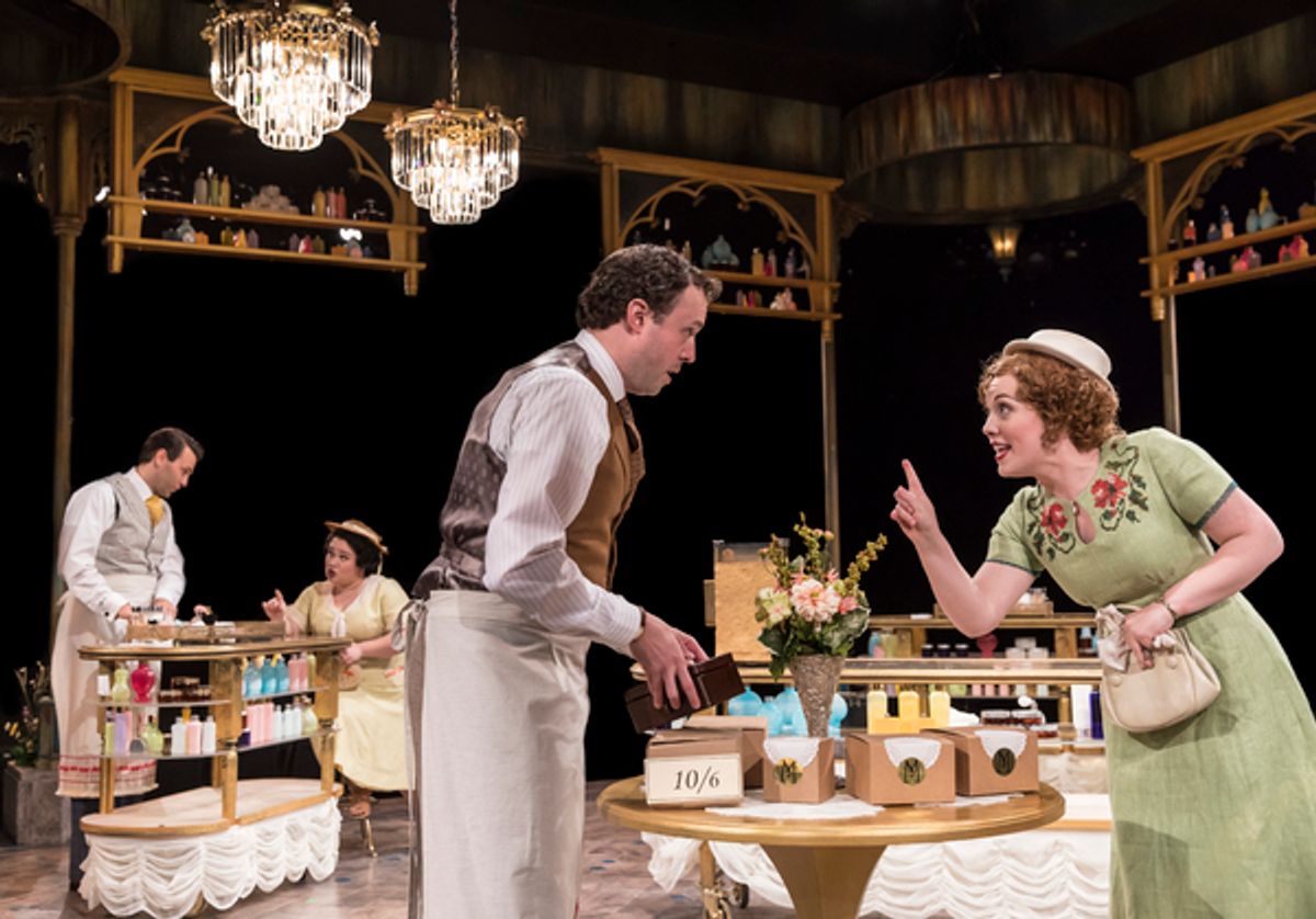 Cast of SHE LOVES ME. Photo by Liz Lauren at 