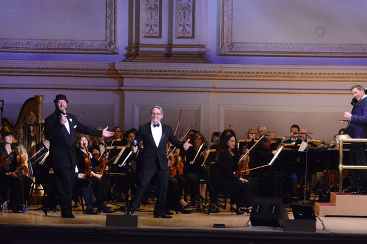 Chris Sullivan and Matthew Broderick at 