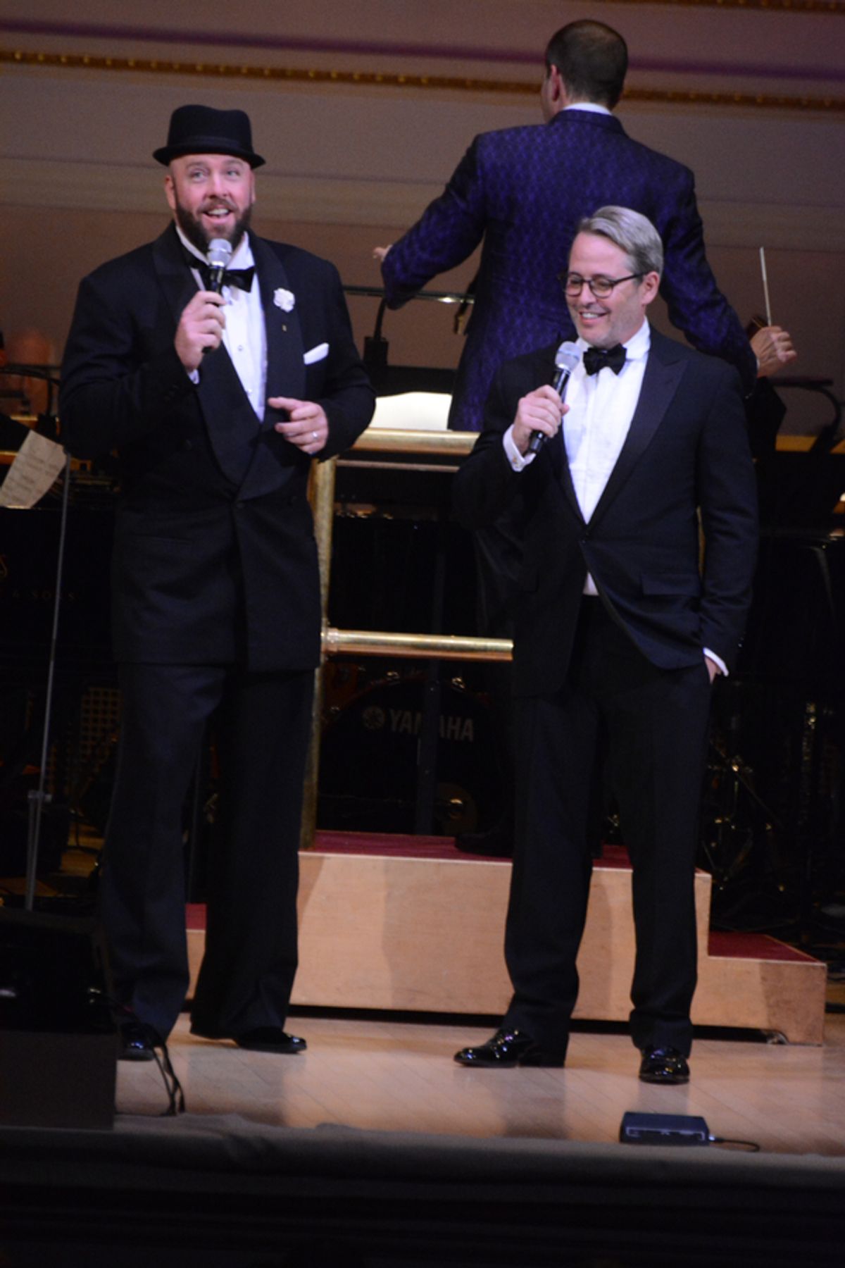 Chris Sullivan and Matthew Broderick at 