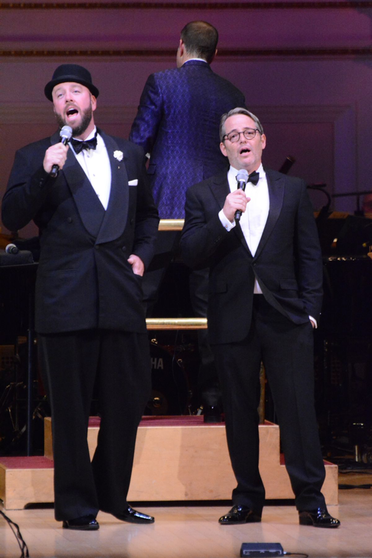 Chris Sullivan and Matthew Broderick at 