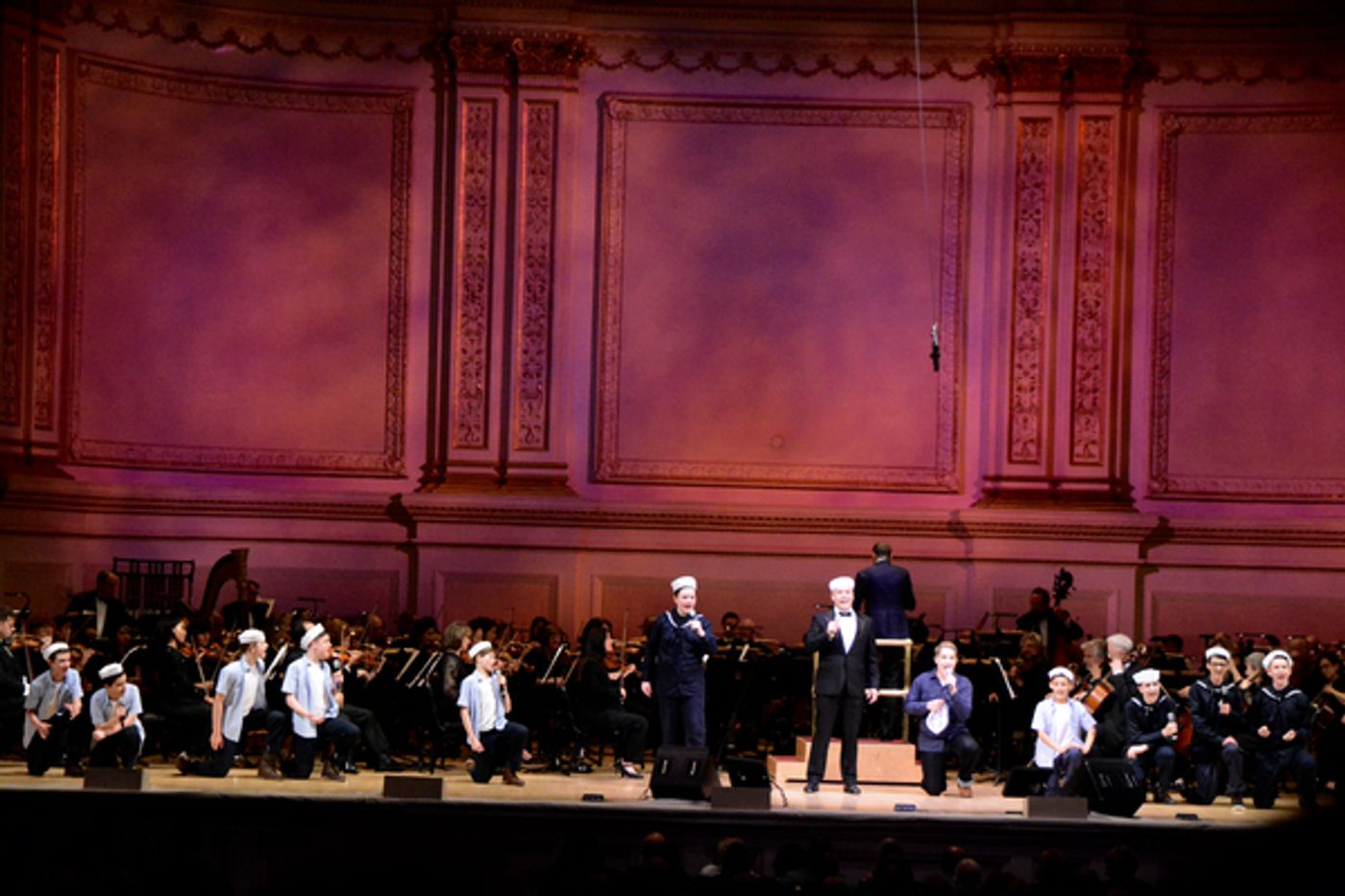 Photo Coverage: Matthew Broderick, Danny Burstein, Steven Pasquale & More Celebrate 34 Years of the NY Pops  Image