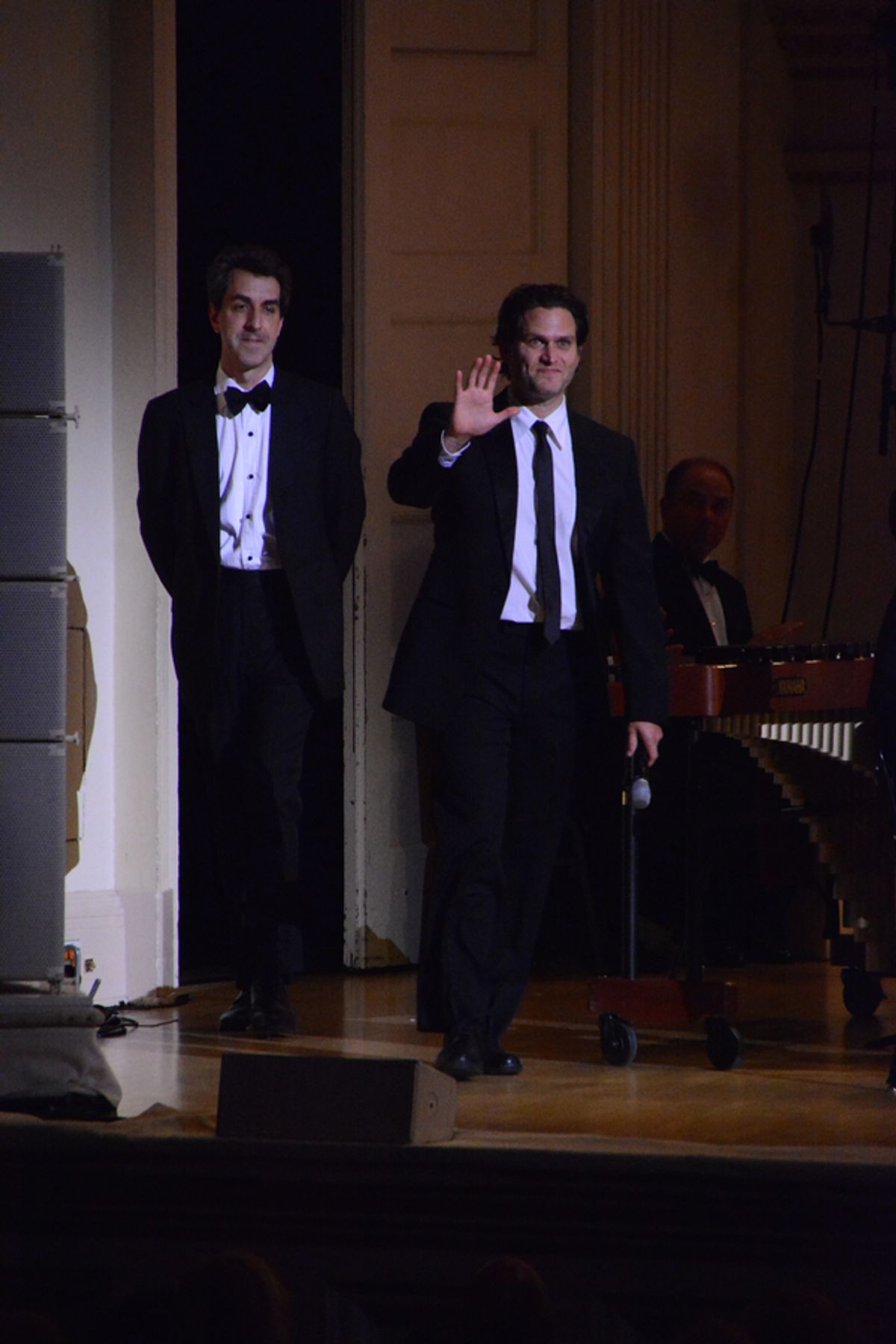 Jason Robert Brown and Steven Pasquale at 
