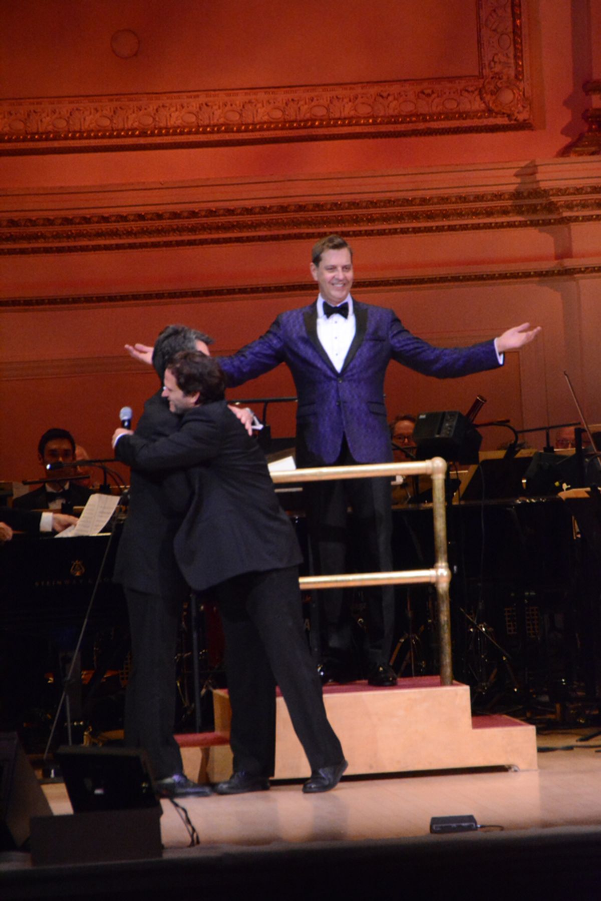 Jason Robert Brown, Steven Pasquale and Steven Reineke at 