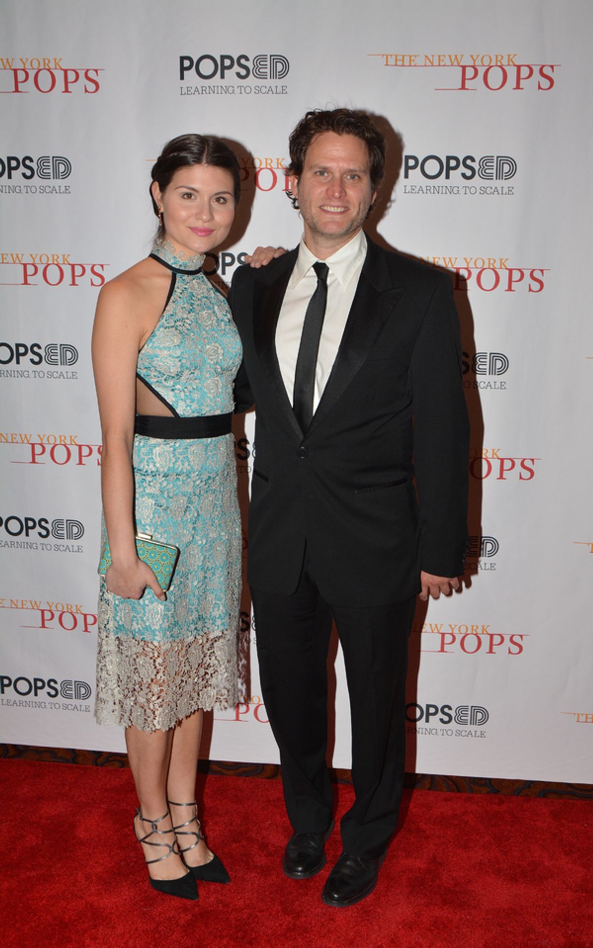 Phillipa Soo and Steven Pasquel at 
