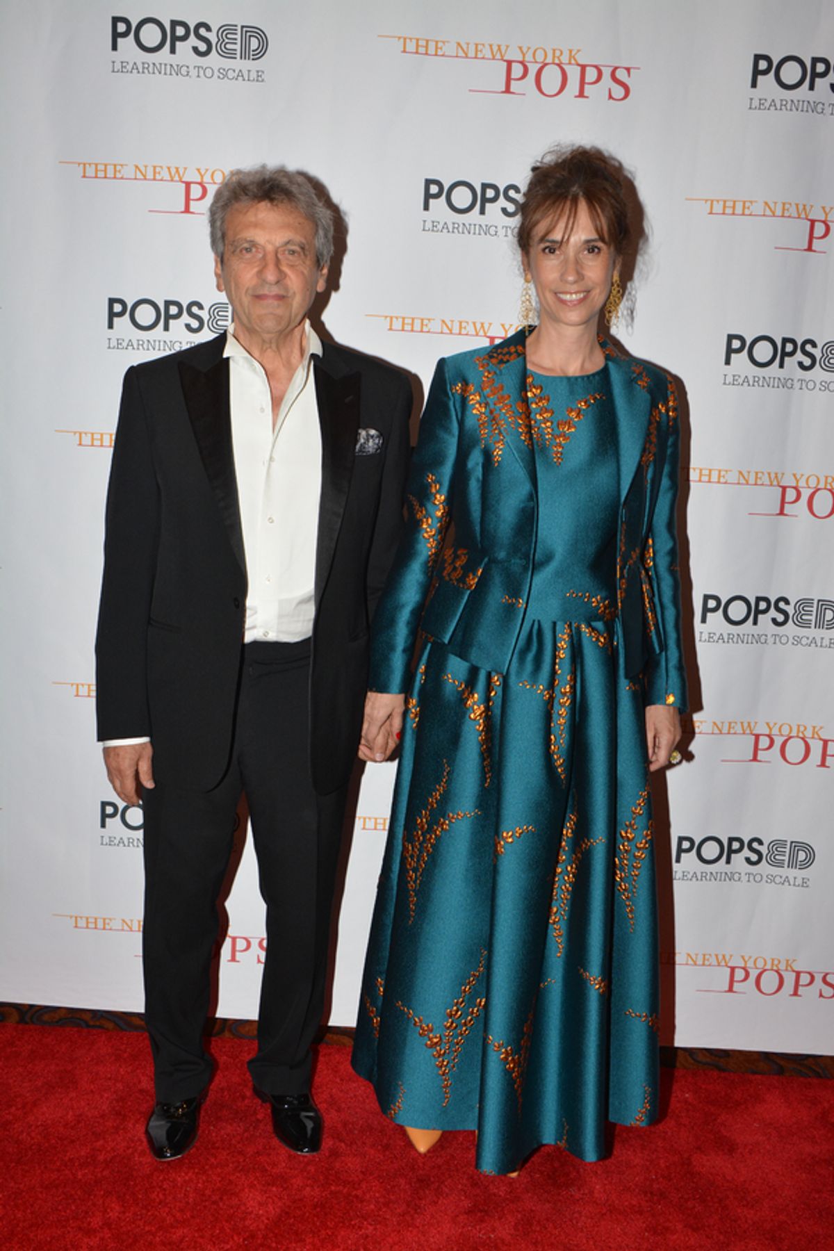 Alain Boublil and Maria Zamora at 