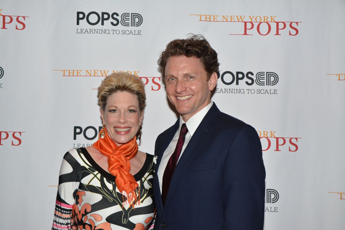 Marin Mazzie and Jason Danieley at 