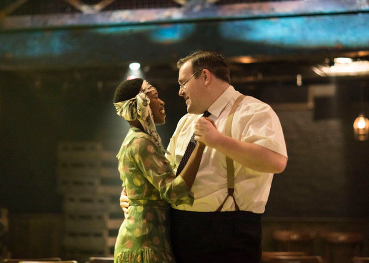 Gloria Obianyo and Louis Martin at 