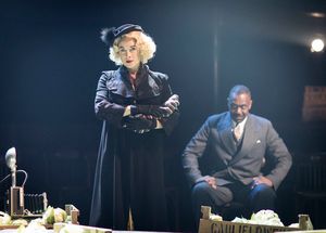 Lucy Eaton and Lenny Henry Photo