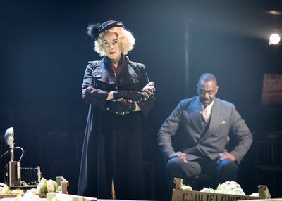 Lucy Eaton and Lenny Henry Photo