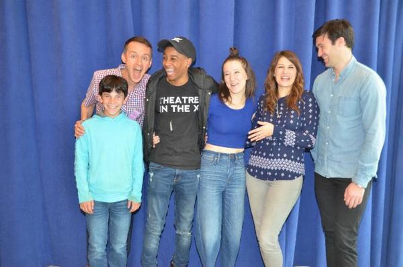 Photo Flash: Andrew Lippa and More in Rehearsal for THE MAN IN THE CEILING at Bay Street Theater  Image