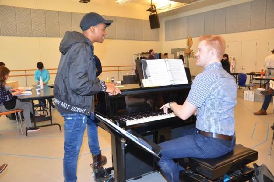 Photo Flash: Andrew Lippa and More in Rehearsal for THE MAN IN THE CEILING at Bay Street Theater Image