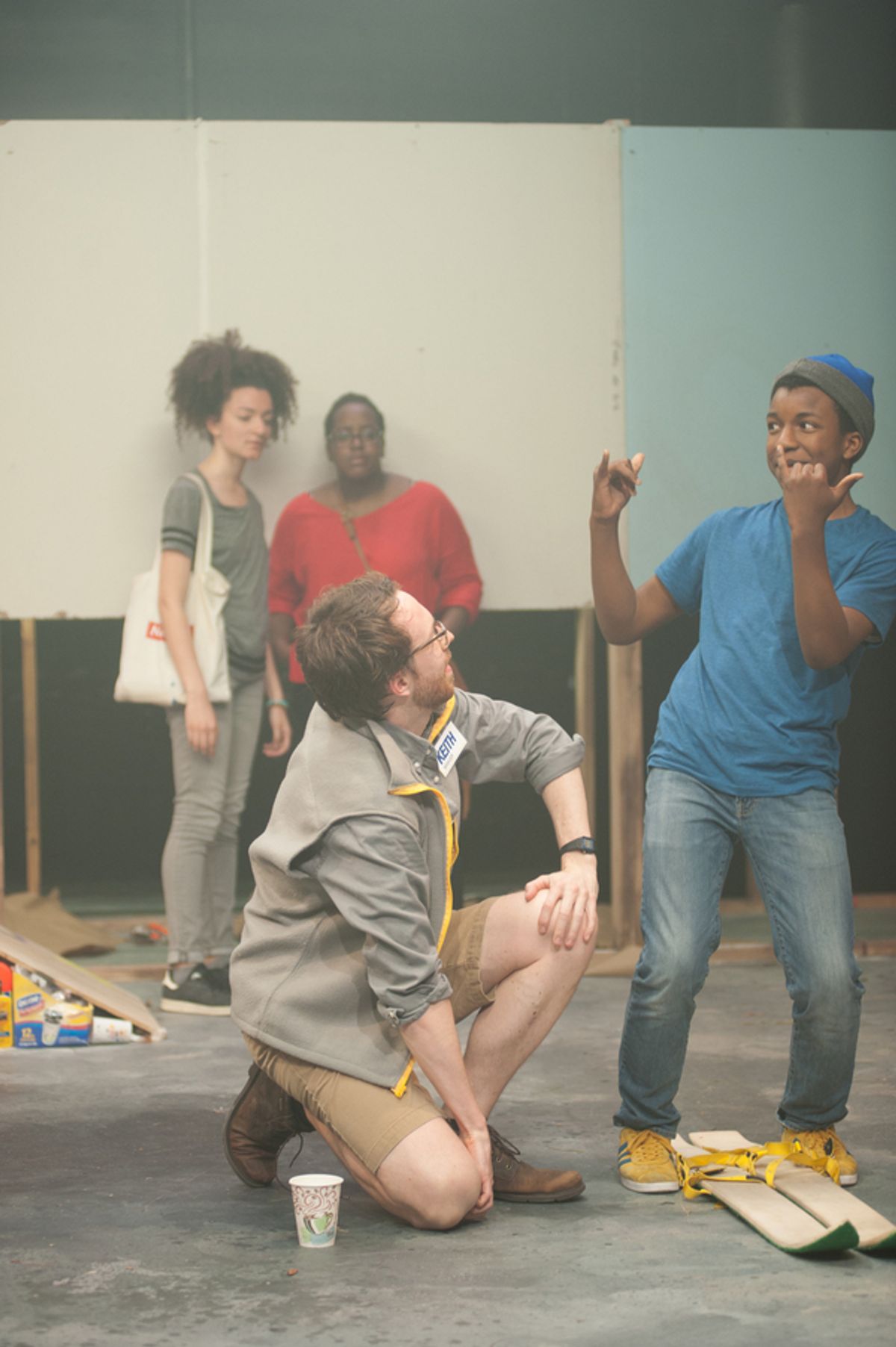 Ben Vigus, Kijani-Ali Gaulman, Maite Martin, Nicole Suazo. at 