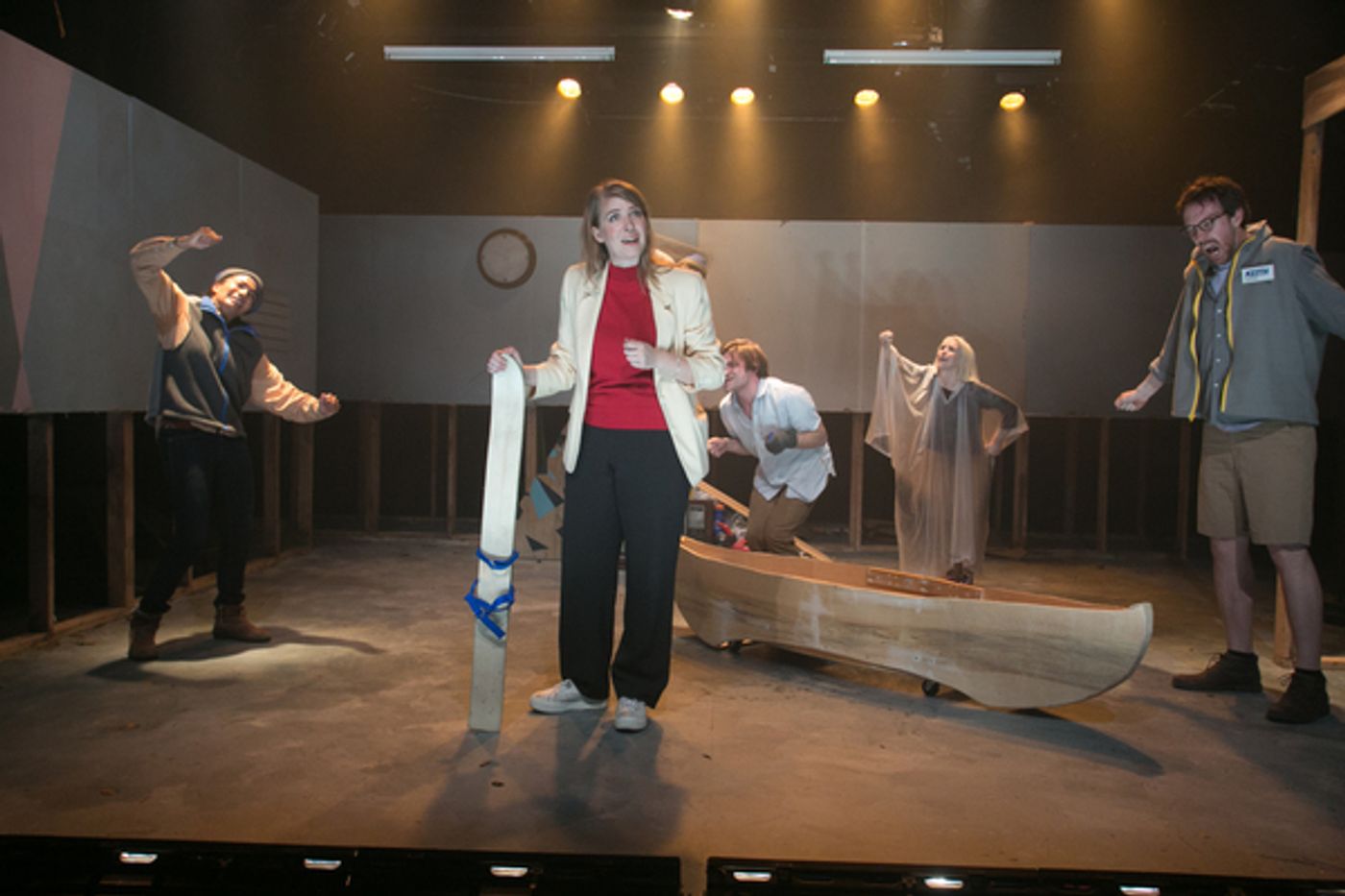 Photo Flash: First Look at Piehole's SKI END, Part of New Ohio & IRT's Archive Residency  Image