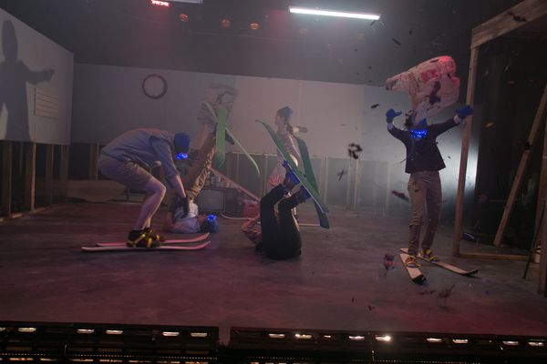 Ben Vigus, Jeff Wood, Toni Ann DeNoble, Allison LaPlatney, Emilie Soffe Photo