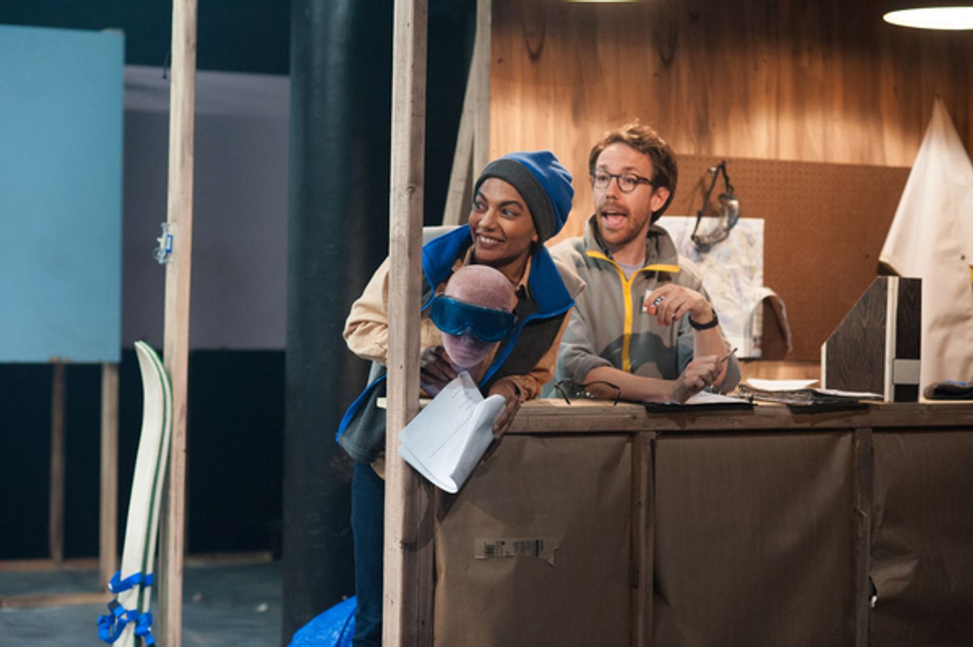 Photo Flash: First Look at Piehole's SKI END, Part of New Ohio & IRT's Archive Residency  Image