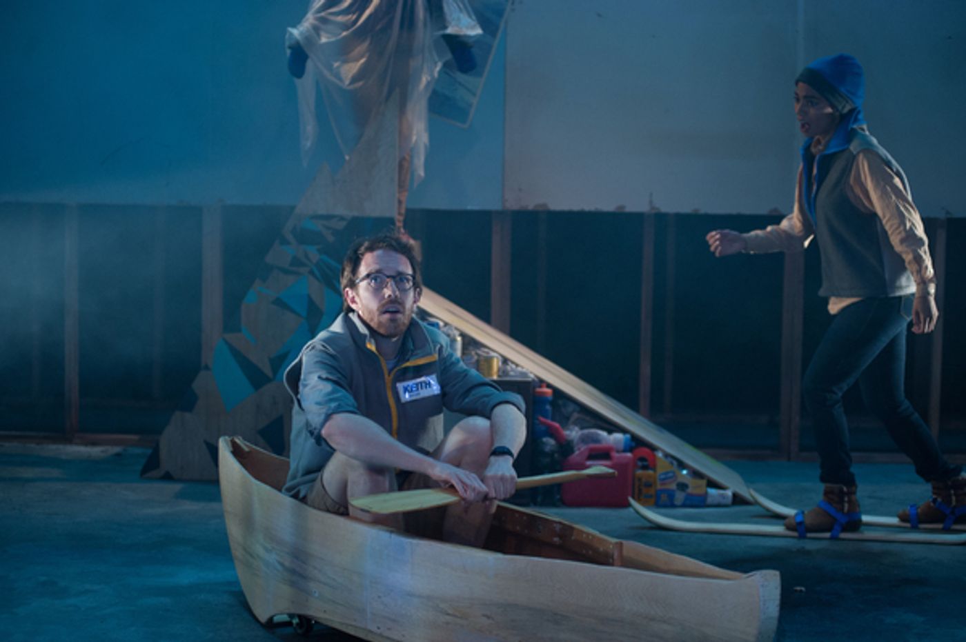 Photo Flash: First Look at Piehole's SKI END, Part of New Ohio & IRT's Archive Residency  Image