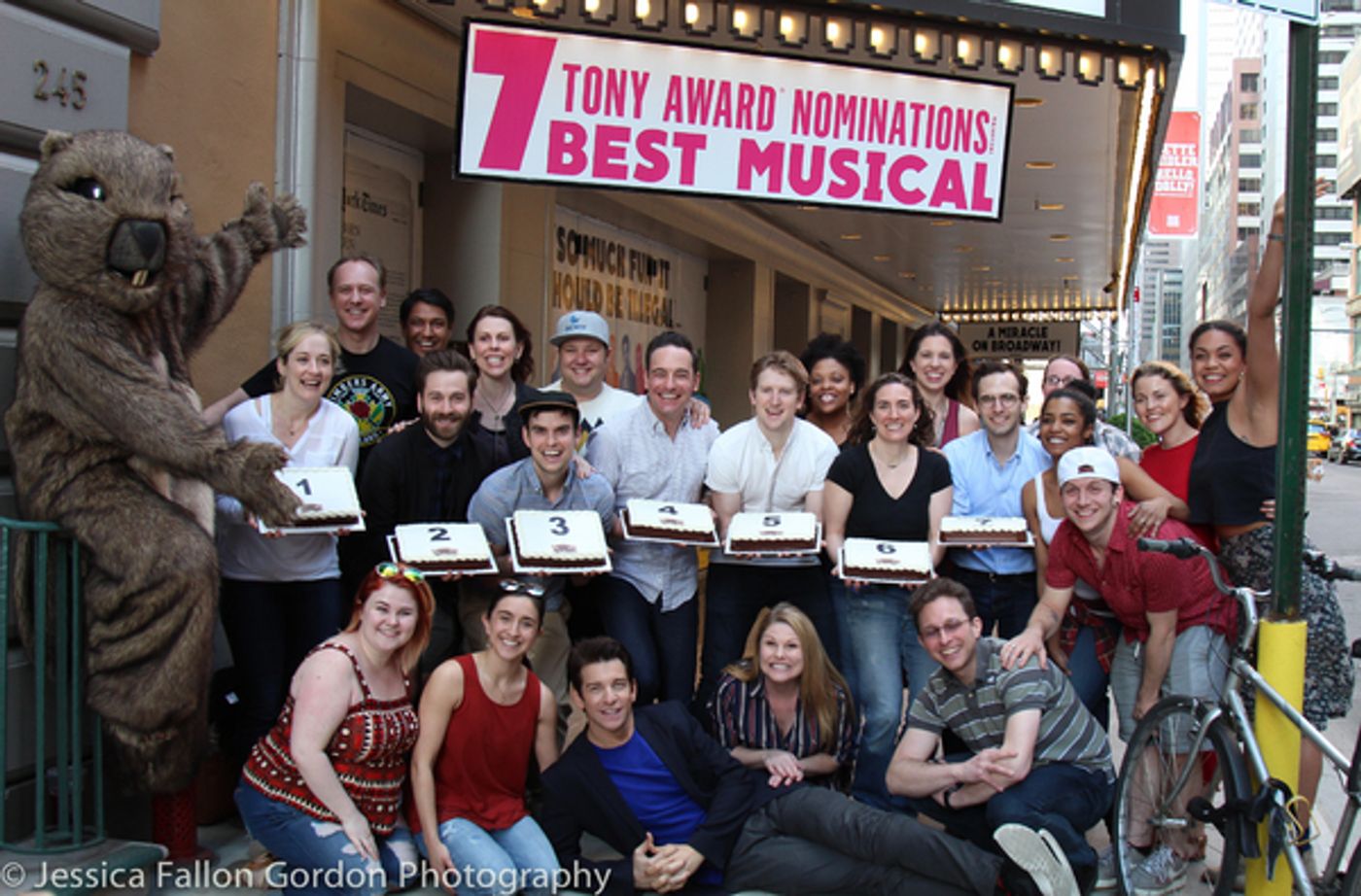 Photo Coverage: GROUNDHOG DAY Cast Celebrates Tony Nominations  Image