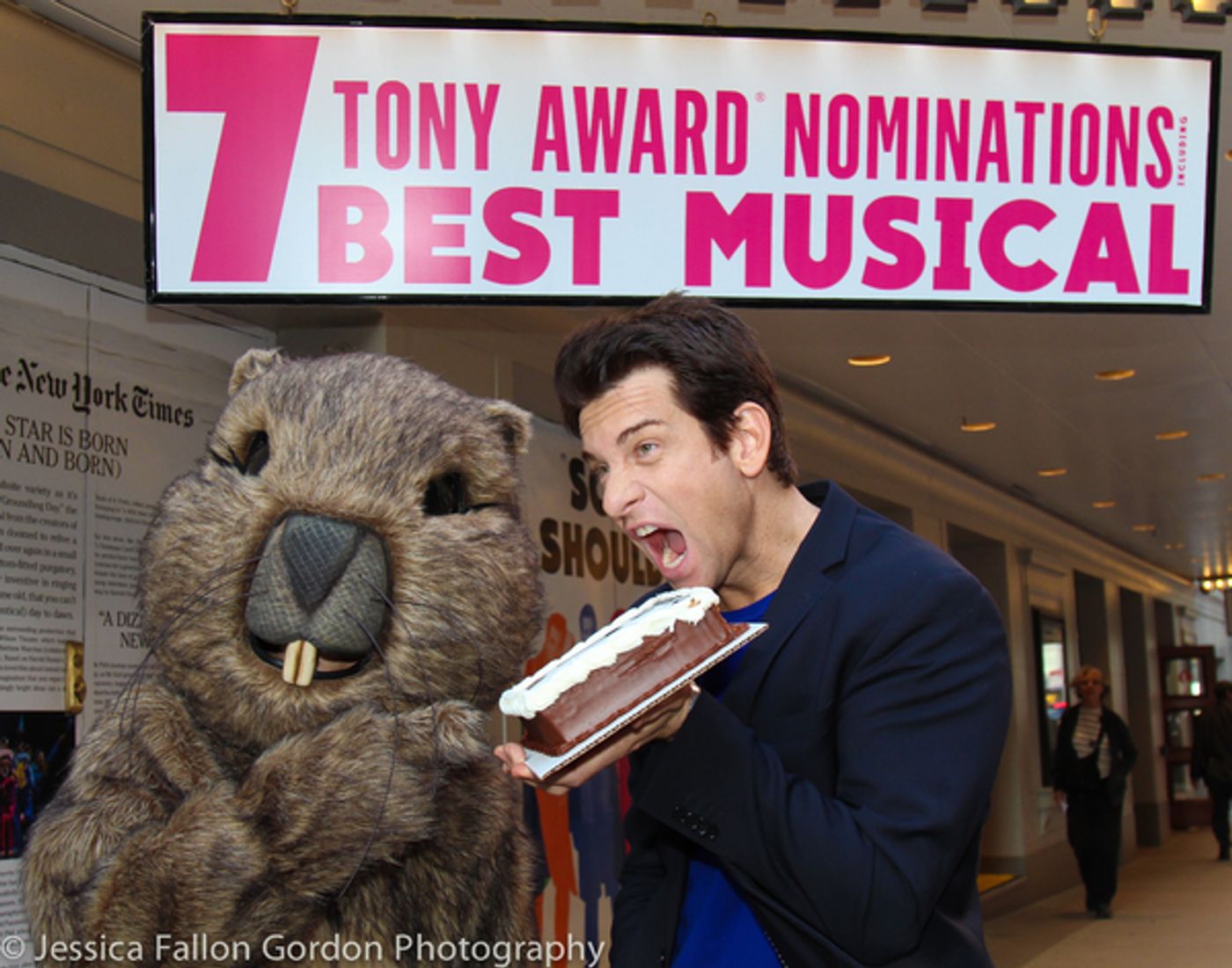 Photo Coverage: GROUNDHOG DAY Cast Celebrates Tony Nominations  Image