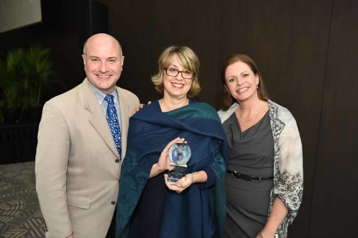 Michael Webber, Rachel Rockwell and Jeannie Lukow at 