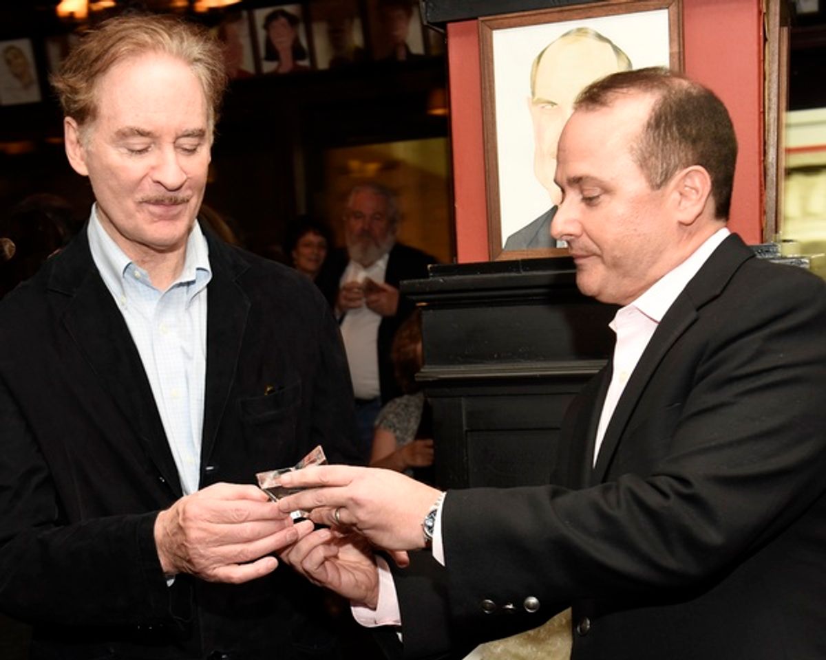 Kevin Kline and Nick Katsoris at 