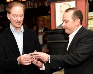 Kevin Kline and Nick Katsoris Photo