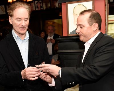 Kevin Kline and Nick Katsoris Photo