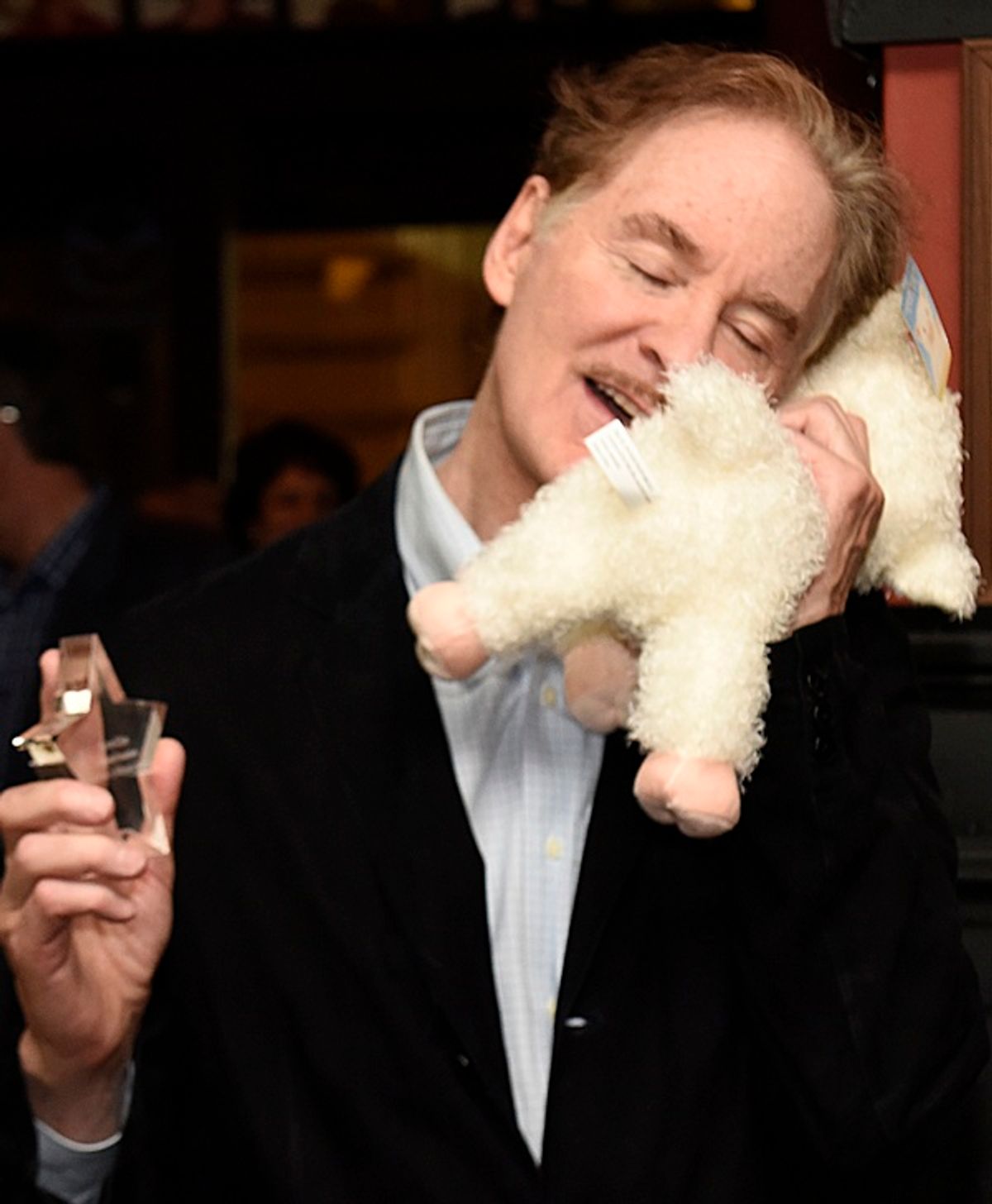 Kevin Kline with the Loukoumi Award at 