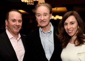 Kevin Kline with Nick and Voula Katsoris Photo