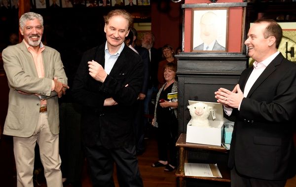Peter Francis James, Kevin Kline and Nick Katsoris Photo