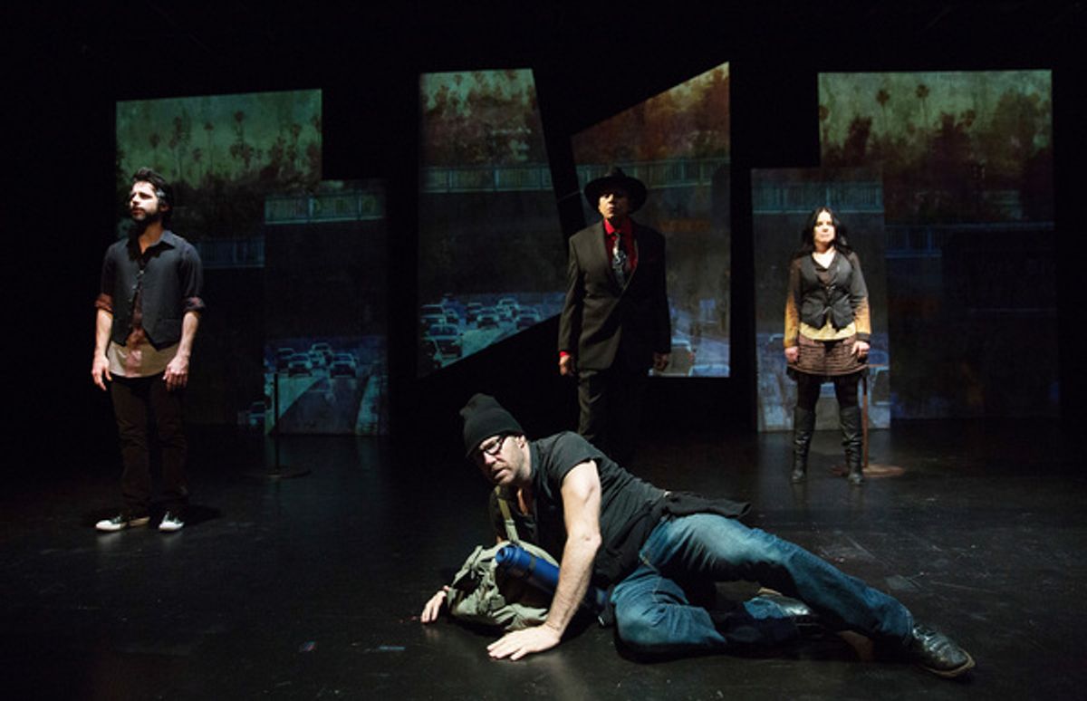 Derek Manson, Jeff LeBeau, Peggy Ann Blow and Amanda Weier at 