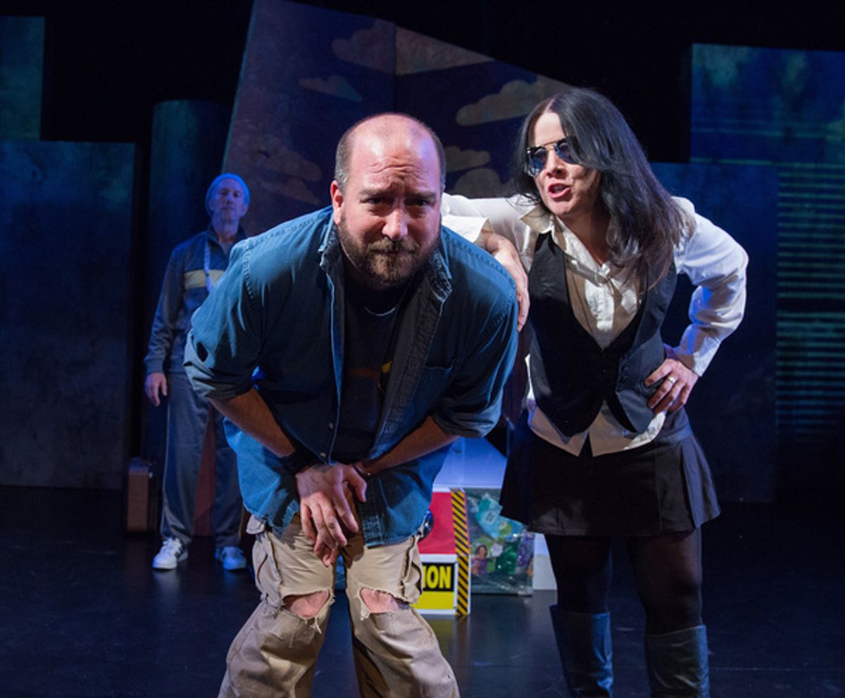 Roderick Menzies, Kelly Van Kirk, Amanda Weier at 