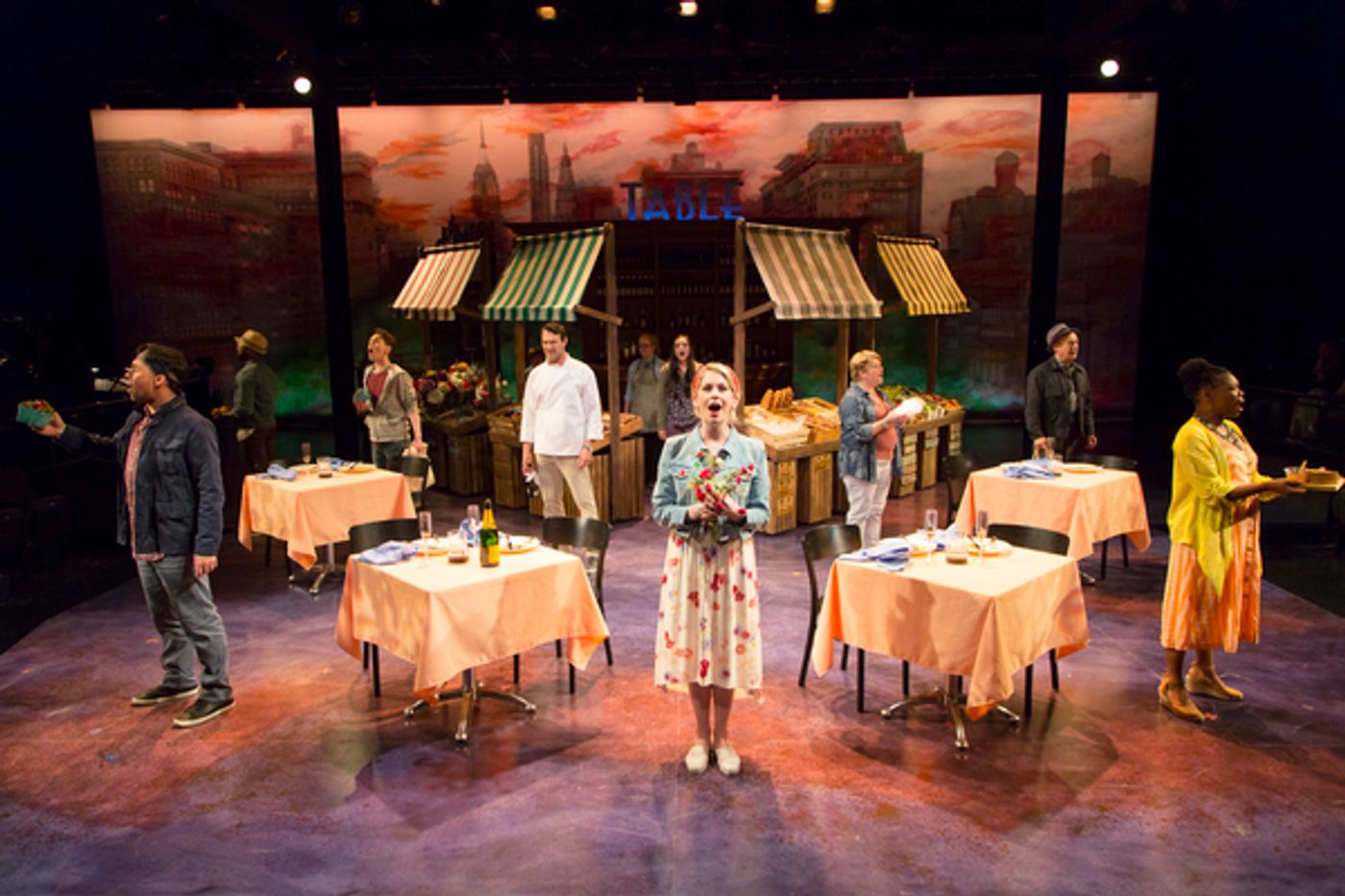 Photo Flash: First Look at Matt Bogart, Constantine Maroulis and More in THE MOST BEAUTIFUL ROOM IN NEW YORK at Long Wharf  Image