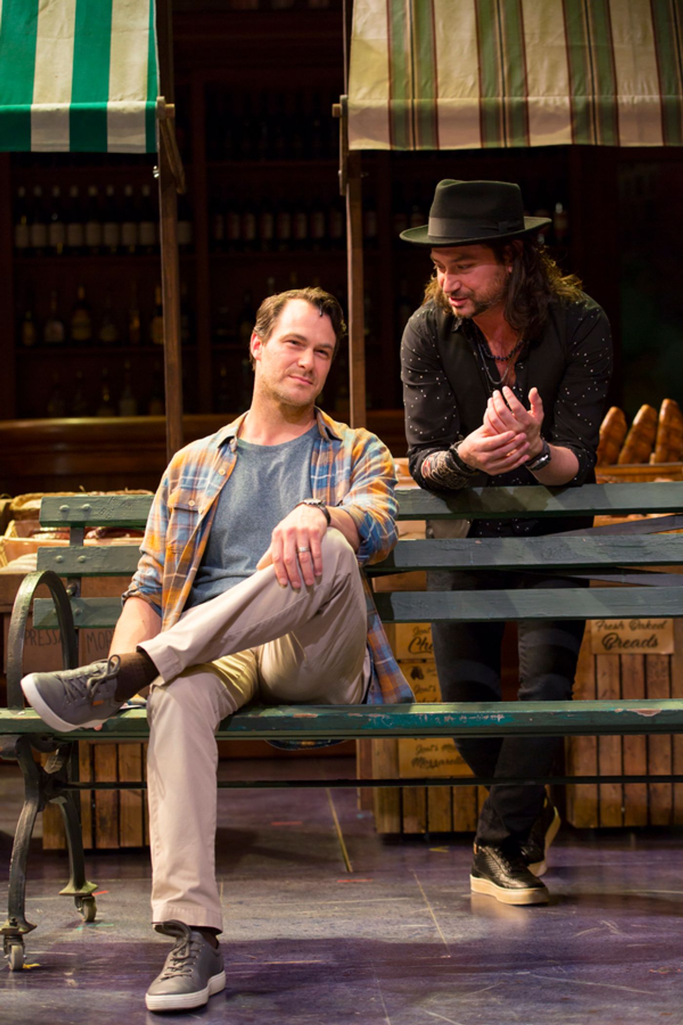 Photo Flash: First Look at Matt Bogart, Constantine Maroulis and More in THE MOST BEAUTIFUL ROOM IN NEW YORK at Long Wharf  Image