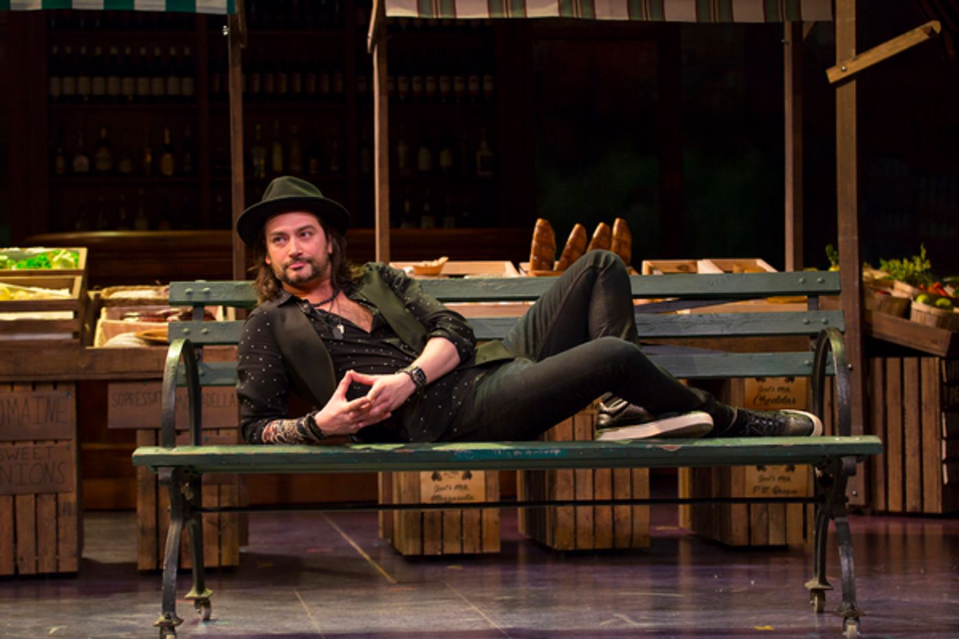 Photo Flash: First Look at Matt Bogart, Constantine Maroulis and More in THE MOST BEAUTIFUL ROOM IN NEW YORK at Long Wharf  Image