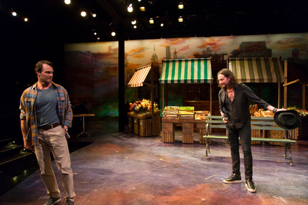 Matt Bogart and Constantine Maroulis at 