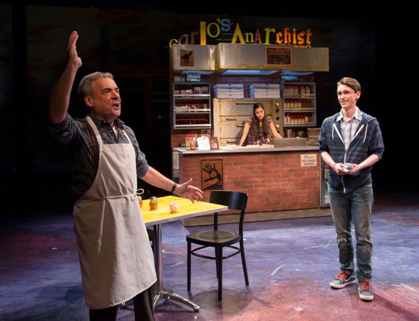 Photo Flash: First Look at Matt Bogart, Constantine Maroulis and More in THE MOST BEAUTIFUL ROOM IN NEW YORK at Long Wharf  Image