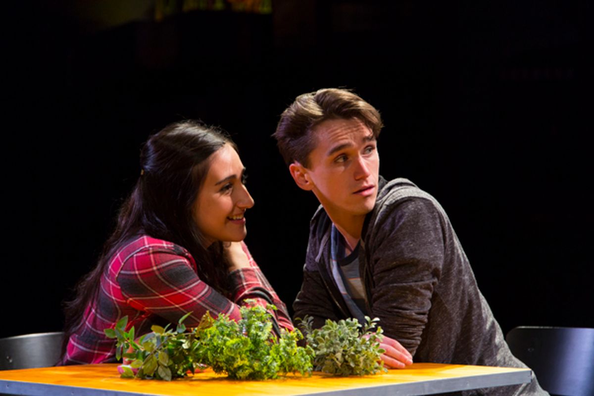 Krystina Alabado and Tyler Jones at 