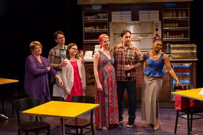 Danielle Ferland, Tyler Jones, Sawyer Niehaus, Anne Horak, Ryan Duncan, and Darlesia  Photo