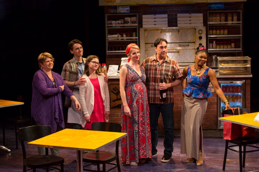 Photo Flash: First Look at Matt Bogart, Constantine Maroulis and More in THE MOST BEAUTIFUL ROOM IN NEW YORK at Long Wharf Image
