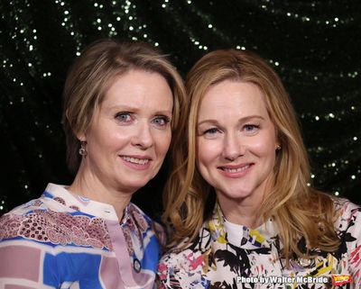 Cynthia Nixon and Laura Linney  Photo