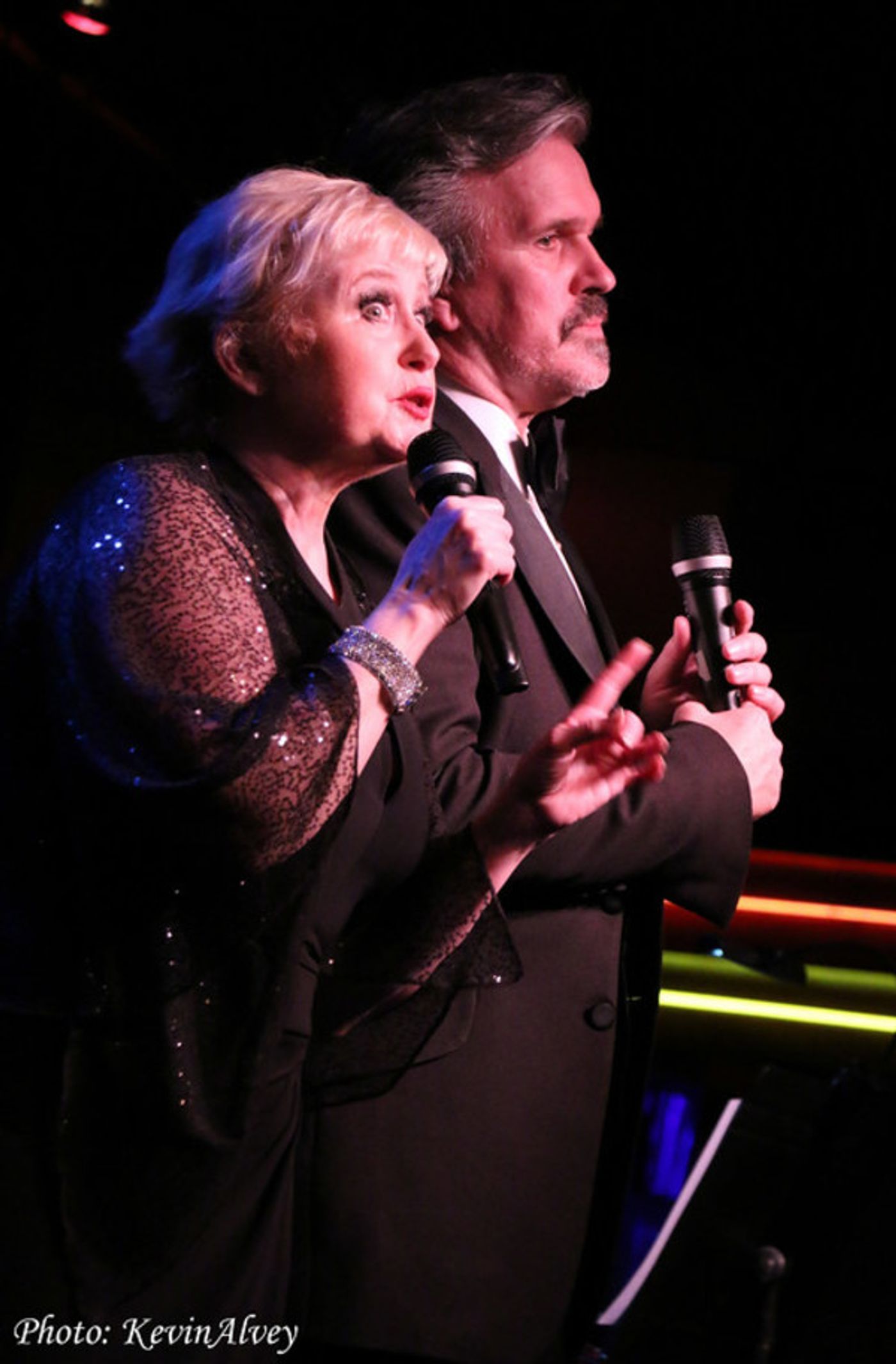 Photo Flash: George Dvorsky and Sally Mayes Reunite at BROADWAY AT BIRDLAND  Image