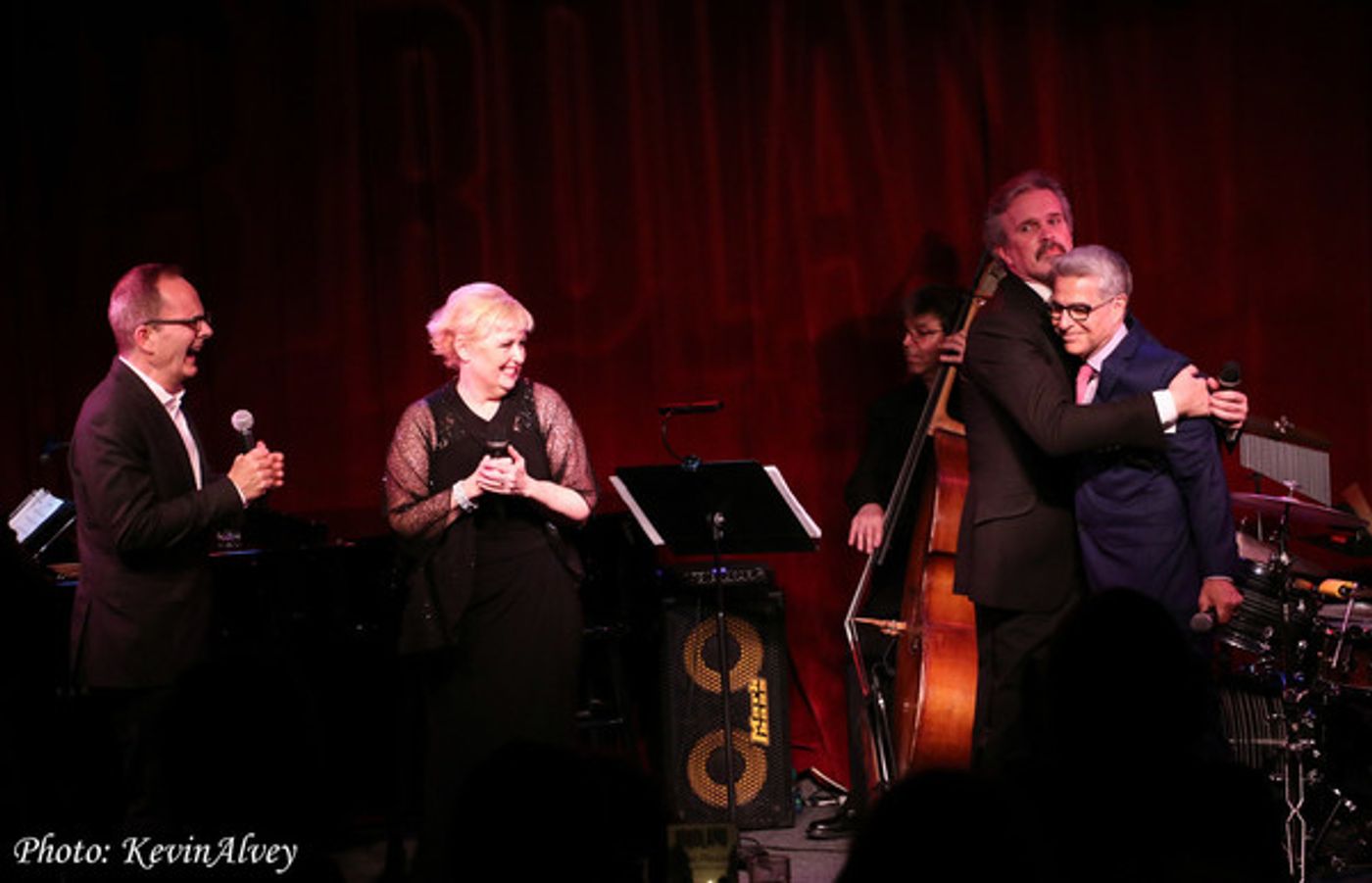 Photo Flash: George Dvorsky and Sally Mayes Reunite at BROADWAY AT BIRDLAND  Image