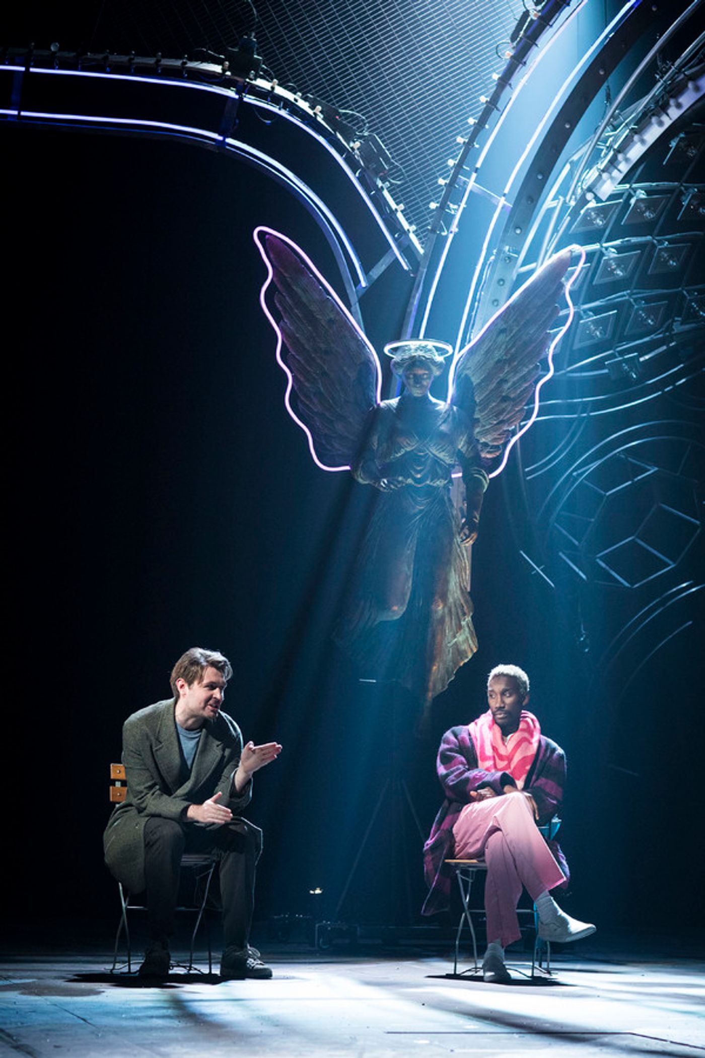 Photo Flash: First Look at Nathan Lane, Andrew Garfield, and More in ANGELS IN AMERICA: PERESTROIKA at National Theatre  Image