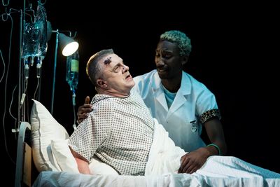 Nathan Lane and Nathan Stewart-Jarrett Photo
