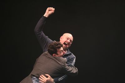 Chris Hannon and Andrew Westfield Photo
