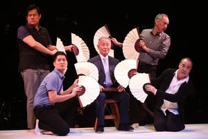 Kelvin Moon Loh, Austin Ku, George Takei, Marc Oka and Thom Sesma @ BroadwayWorld Kelvin Moon Loh, Austin Ku, George Takei, Marc Oka and Thom Sesma Photo