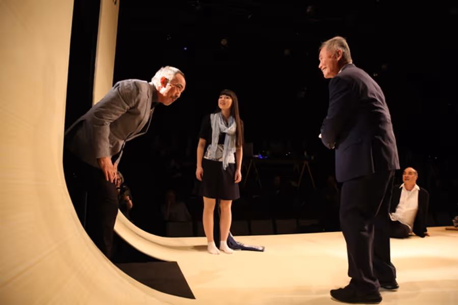 Photo Flash: First Look at George Takei and More in PACIFIC OVERTURES at Classic Stage Image